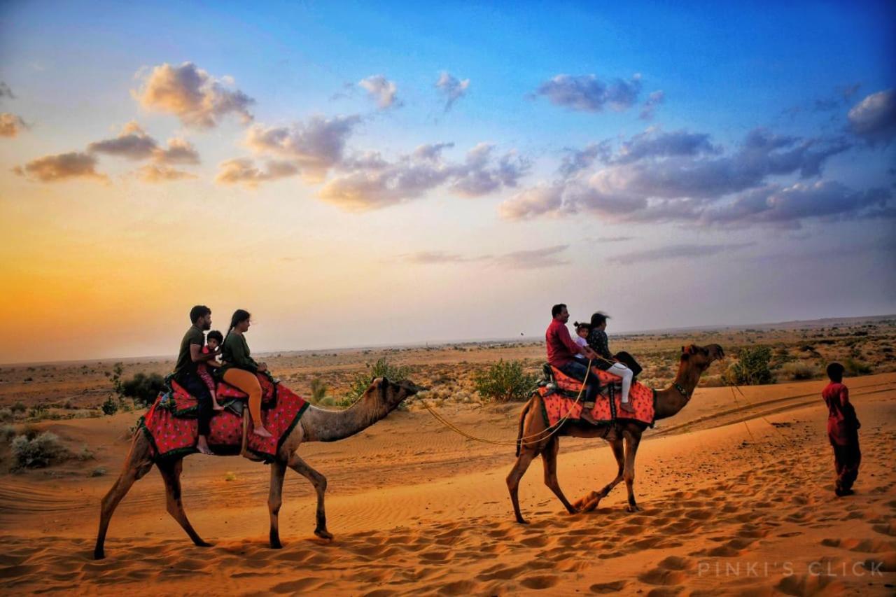 Jaisalmer Desert Haveli Hotell Sām Eksteriør bilde